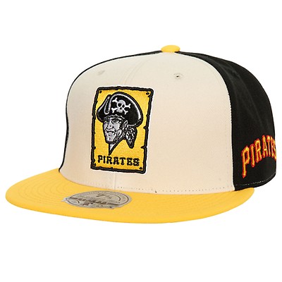 Men's Mitchell & Ness Black Pittsburgh Pirates Grand Slam Snapback Hat