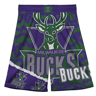 Men's Mitchell & Ness Michael Redd Purple Milwaukee Bucks