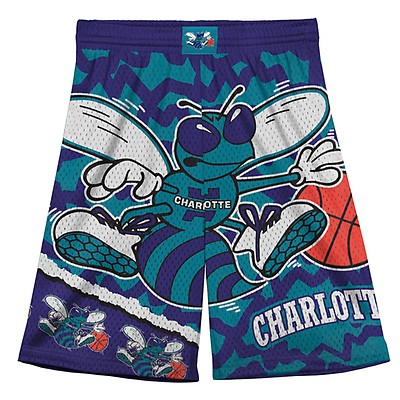 Charlotte Bobcats #2 4 Game Issued Pos Used White Game Shorts 48 365