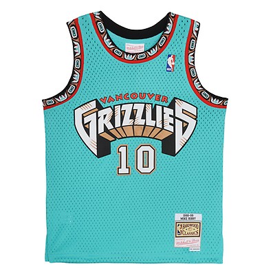 Women's Mitchell & Ness Vancouver Grizzlies NBA Mike Bibby