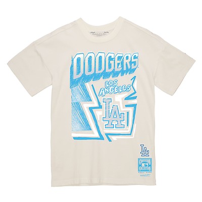 LOS ANGELES DODGERS OFFICIAL MITCHELL & NESS ROYAL BLUE BASEBALL SHIRT $45