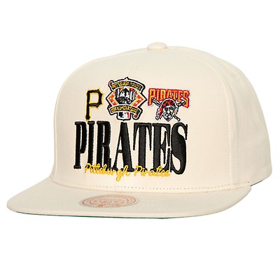 Pittsburgh Pirates Mitchell & Ness Bases Loaded Fitted Hat - Gold/Black