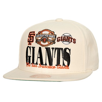 Men's Mitchell & Ness Black/ San Francisco Giants Bases Loaded Fitted Hat