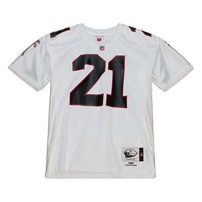 Nike Atlanta Falcons No21 Deion Sanders Red Team Color Women's Stitched NFL Vapor Untouchable Limited Jersey