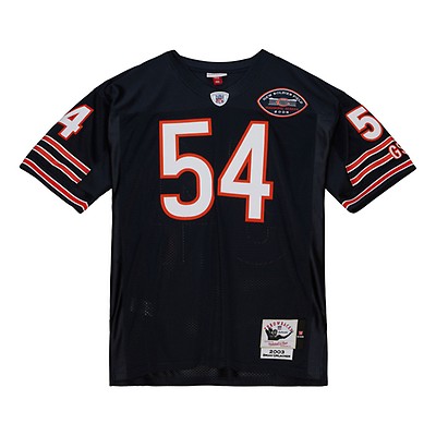 Mitchell & Ness Brian Urlacher Navy Chicago Bears 2001 Authentic Throwback Retired Player Jersey