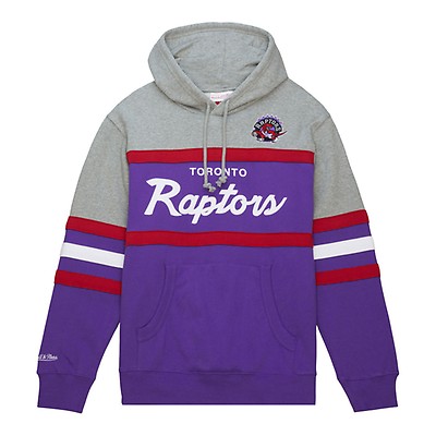 New England Patriots Mitchell & Ness Head Coach Hoodie - Purple