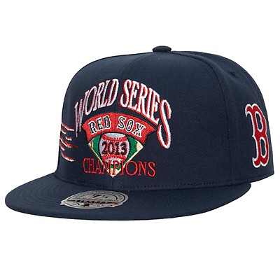Men's Mitchell & Ness Red/ Boston Red Sox Bases Loaded Fitted Hat