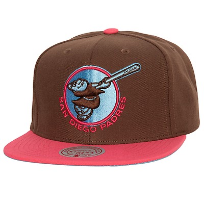 Mitchell & Ness Los Angeles Dodgers The Damn Snapback Hat Brown