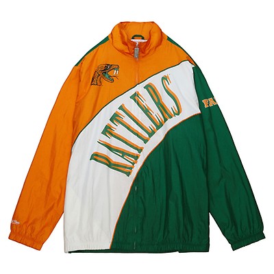 Philadelphia Eagles Throwback Mitchell & Ness Arched Retro Lined Windbreaker