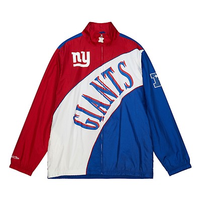 Mitchell & Ness NY Giants Throwback Full-Zip Hooded Sweatshirt Large (PRICE  DROP