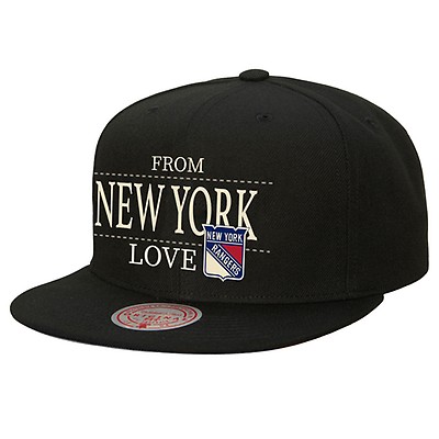 Mitchell & Ness - NHL Blue snapback Cap - New York Rangers Alternate Flip Blue Snapback @ Hatstore
