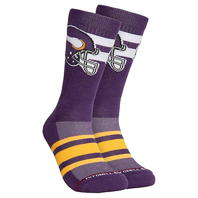 Baltimore Ravens Mitchell & Ness Unisex Hail Mary Crew Socks