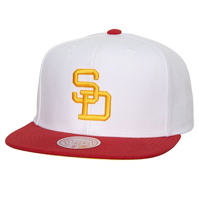 Mitchell & Ness San Diego Padres The Damn Snapback Hat Brown