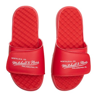 Mens College Edition University Of Louisville Cardinals Red Black Flip Flops