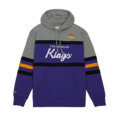 Head Coach Hoodie Los Angeles Kings Shop Mitchell Ness Fleece