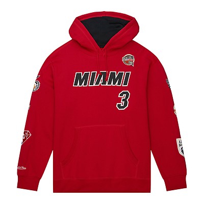 Team Legacy French Terry Hoodie Miami Heat - Shop Mitchell & Ness