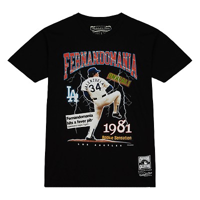 MITCHELL AND NESS Fernando Valenzuela Los Angeles Dodgers 1981