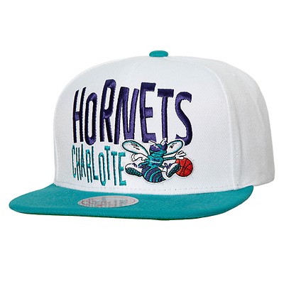 Mitchell & Ness Charlotte Hornets Times up Black Cord Hardwood