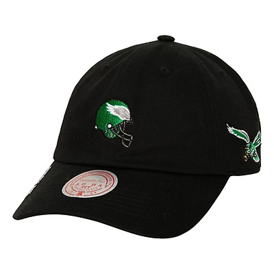 Philadelphia Eagles Vtg 100% Wool Snapback Mitchell & Ness Hat Cap Trucker  NFL