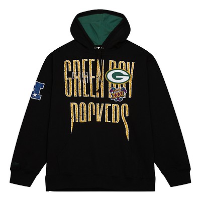 AOP Fleece Hoodie Green Bay Packers Shop Mitchell Ness Fleece