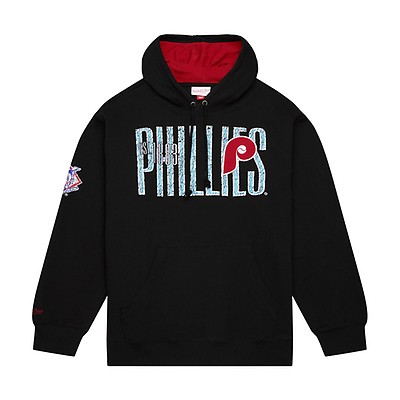 Philadelphia Phillies Mitchell & Ness Head Coach Pullover Hoodie - Burgundy