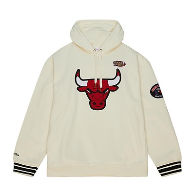 Men's Chicago Bulls Pro Standard Cream Retro Classic Fleece Pullover Hoodie