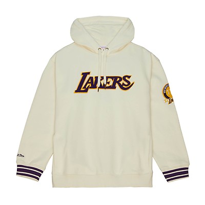 Lakers hoodie best sale mitchell and ness