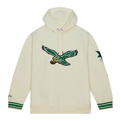 Full-zip jersey sweatshirt with embossed jacquard stylized eagle and logo  embroidery