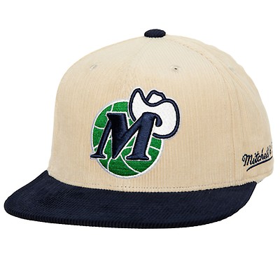 Mitchell & Ness Dallas Mavericks New Core 2 Tone Blue Gray Era Snapback Hat  Cap