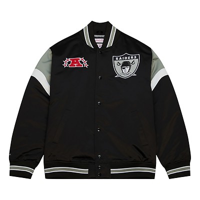 Pro Standard Las Vegas Raiders Satin Varsity Jacket Black/Grey