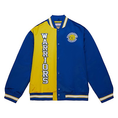 Heavyweight Satin Jacket Golden State Warriors