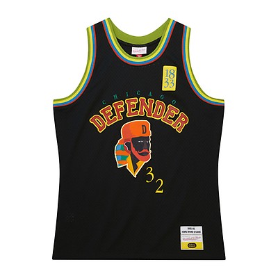 Hebru Brantley x Mitchell & Ness Seattle Sonics Jersey Green