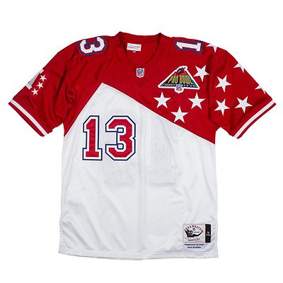 Mitchell & Ness John Elway White/Red AFC 1995 Pro Bowl Authentic Jersey