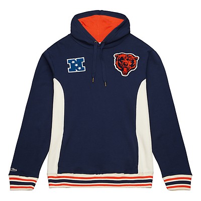 Mitchell & Ness Orange Chicago Bears All Over 2.0 Pullover Sweatshirt