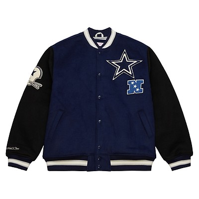 Dallas cowboys mitchell and ness jacket sale