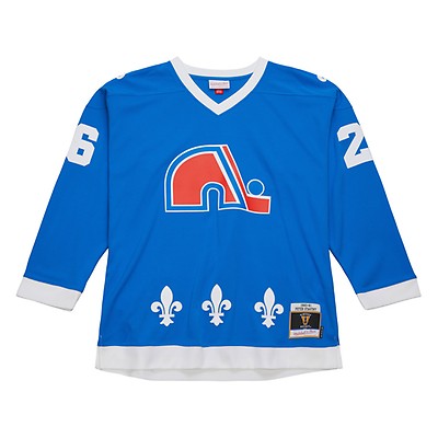 MATS SUNDIN Signed Retro CCM Blue Quebec Nordiques Jersey - NHL