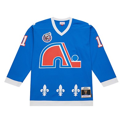 Quebec Nordiques Jersey - White - Large - Royal Retros