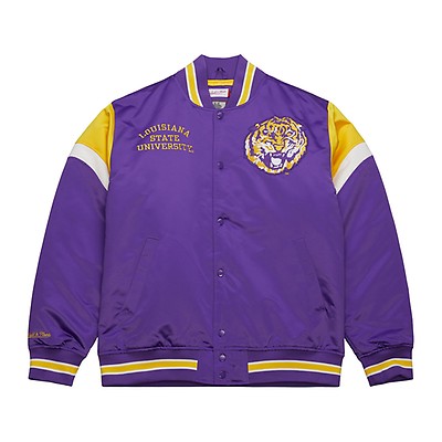 LSU Tigers Mitchell & Ness Throwback On The Clock Mesh Button