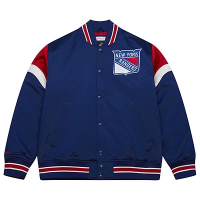 New York Rangers Blue and White Varsity Jacket - NHL Varsity Jacket XS