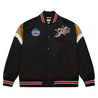 Women's Mitchell & Ness Big Face 3.0 Satin Jacket - Hawks Shop