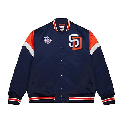 MLB, Other, Vintage San Diego Padres 4 Zip Pullover Windbreaker Jacket  Navy Size Xxl