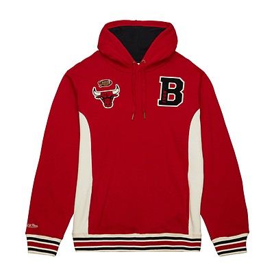 Mitchell & Ness Men's Chicago Bulls Champ City Hoodie - Red - M