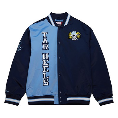 Mitchell & Ness Men's North Carolina Tar Heels Light Blue Champ City Fleece Hoodie, Large