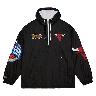 Mitchell & Ness M&N Lightweight Satin Jacket - Chicago Bulls Black