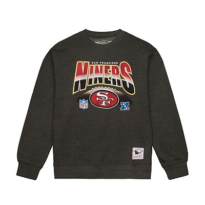 Easy Cool Crewneck Sweatshirt San Francisco 49ers - Shop Mitchell & Ness  Fleece and Sweatshirts Mitchell & Ness Nostalgia Co.