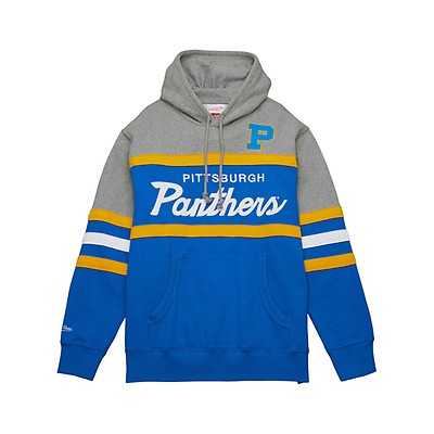 Mitchell & Ness Royal/Red Chicago Cubs Head Coach Pullover Hoodie