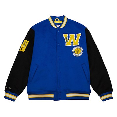 Warriors cheap letterman jacket