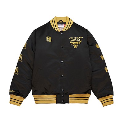 Compra online Mitchell & Ness Chicago Bulls Lightweight Satin Chaqueta  (black)