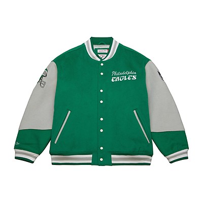 Team Varsity Jacket Philadelphia Eagles - Shop Mitchell & Ness Outerwear  and Jackets Mitchell & Ness Nostalgia Co.