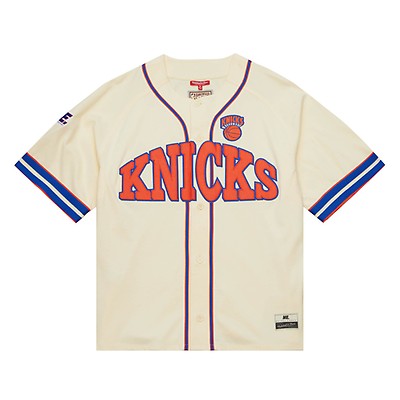 Mitchell & Ness X Melody Ehsani New York Knicks Baseball Jersey